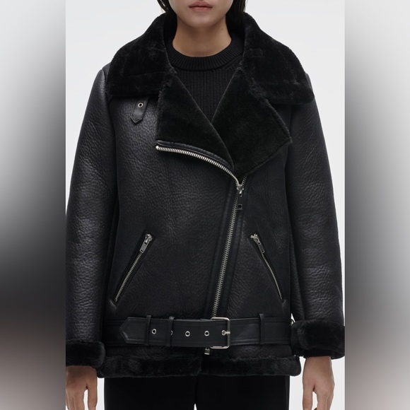 Zara oversized double face coat - Picture 2 of 4